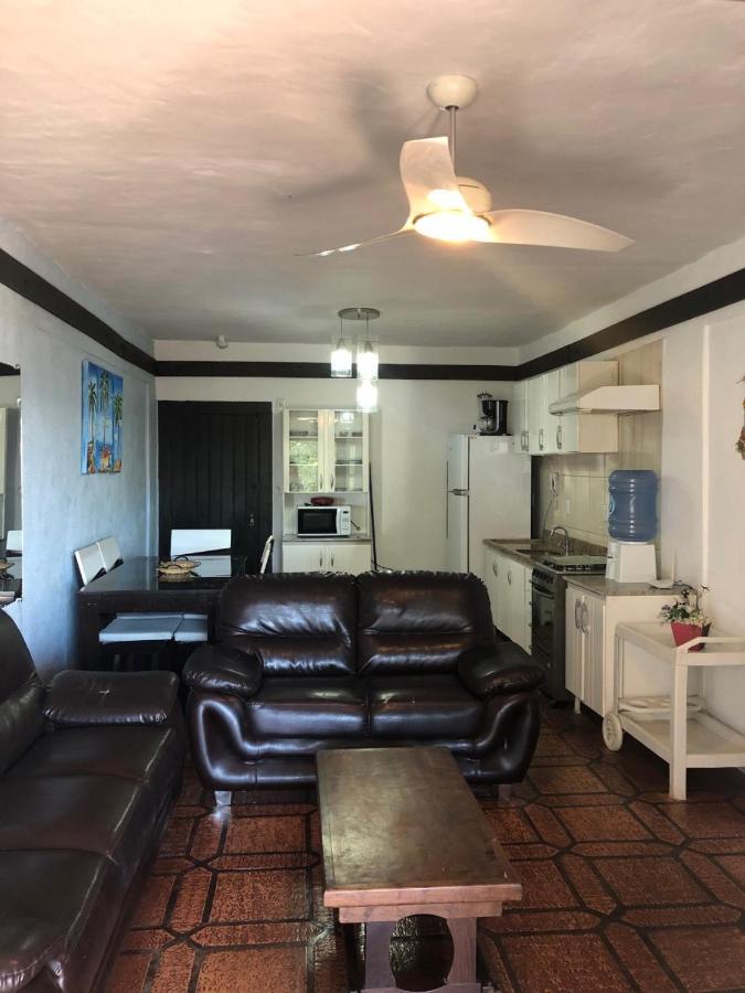 Apartamento Frente Mar Com 02 Suites ボンビーニャス エクステリア 写真